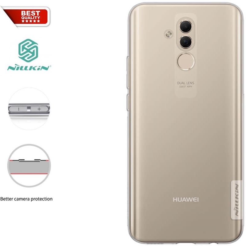 Permatomas Nillkin nature serijos dėklas (Huawei Mate 20 Lite) Permatomas Nillkin nature serijos dėklas (Huawei Mate 20 Lite)